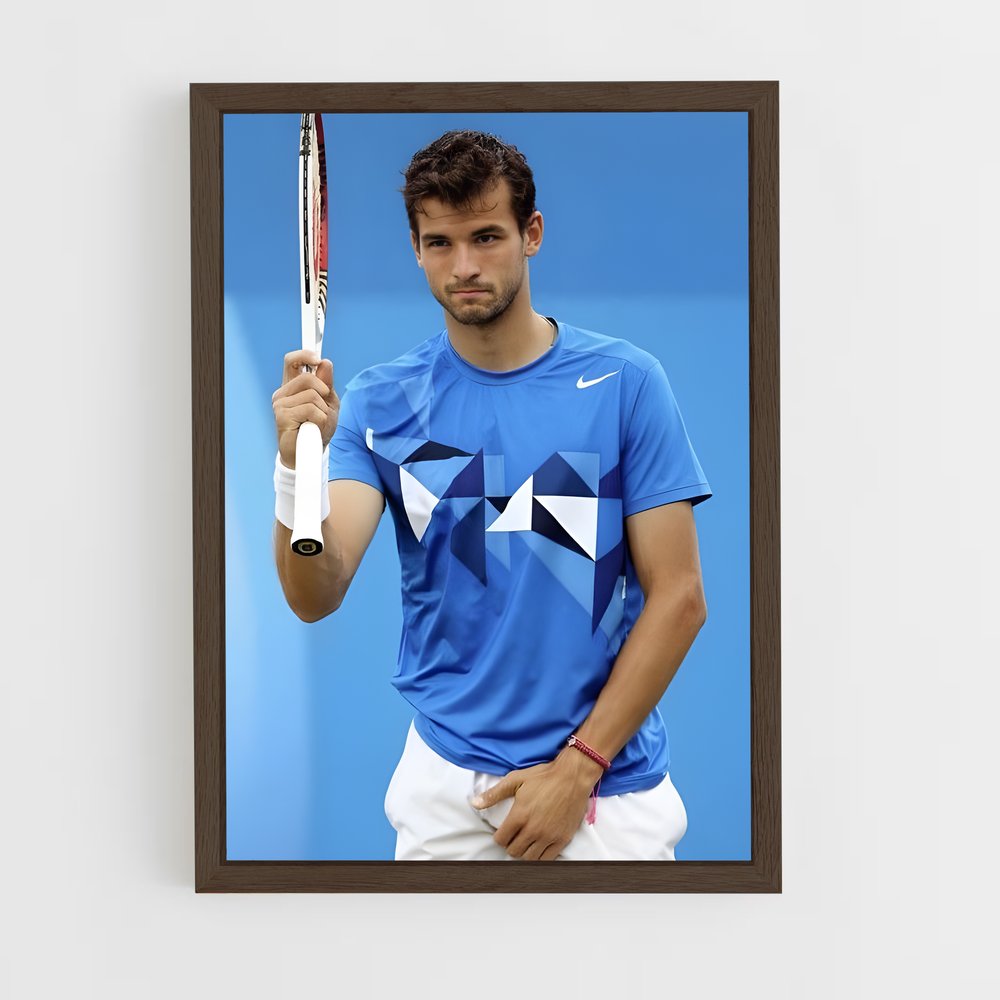 Poster Grigor dimitrov – affiche Tennis (vue 5)